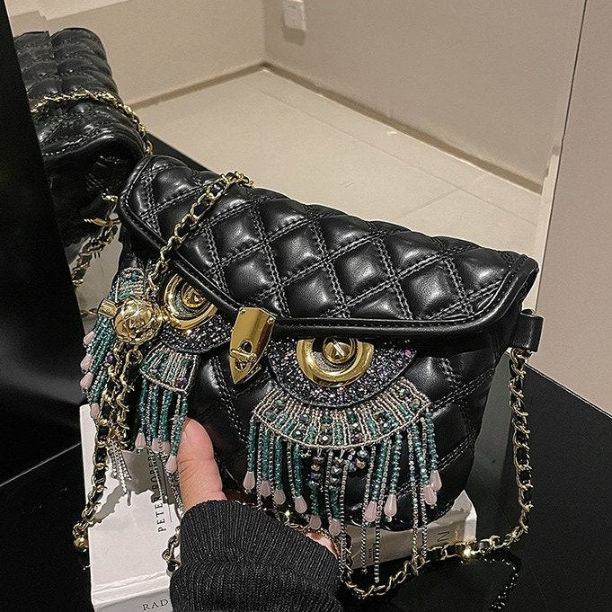 219.9USD--Charming, Fashionable and Soft Shoulder Bag-three identical bags