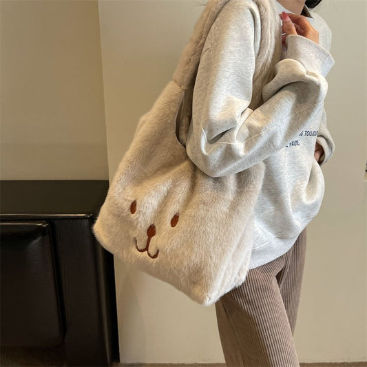 399.9--Brown Fashion: A Handbag That Interprets Fashion and Practicality-three identical bags